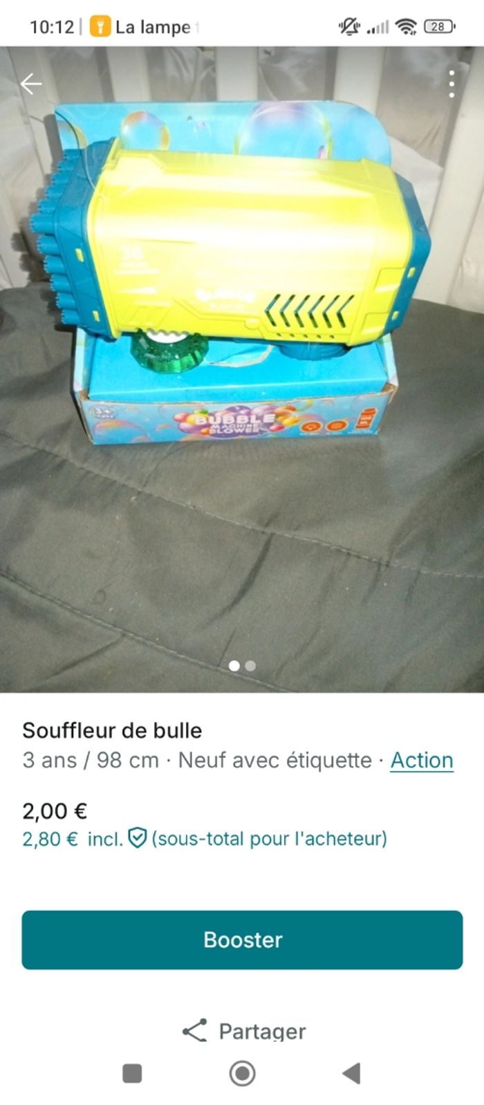 Souffleur de bulle