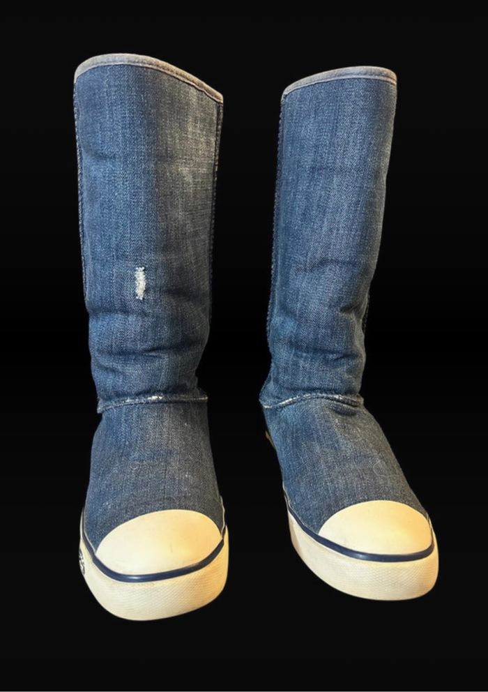 Boots / botte / basket en jeans - photo numéro 3