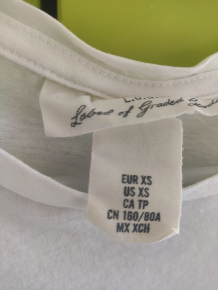 H&M tee shirt Sprite XS - photo numéro 3