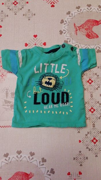 Tee shirt 3/6 mois