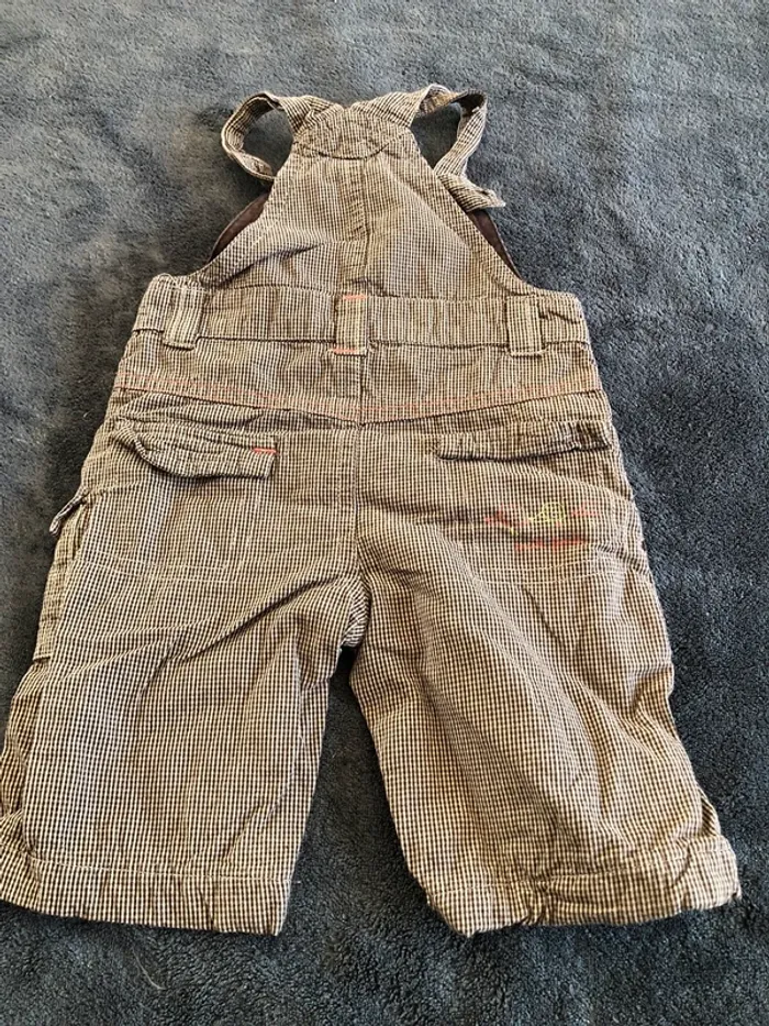 Ensemble polo et salopette bébé garçon 3 mois - photo numéro 3