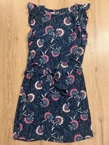 Robe été motif à fleur avec petite ceinture promod taille 36