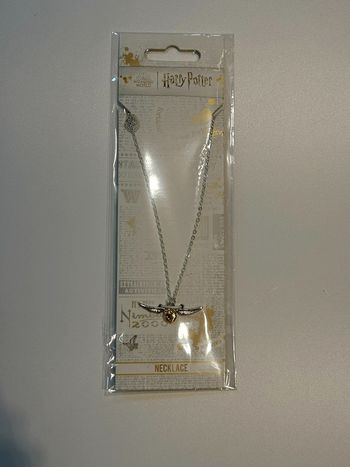 Collier harry potter golden snitch
