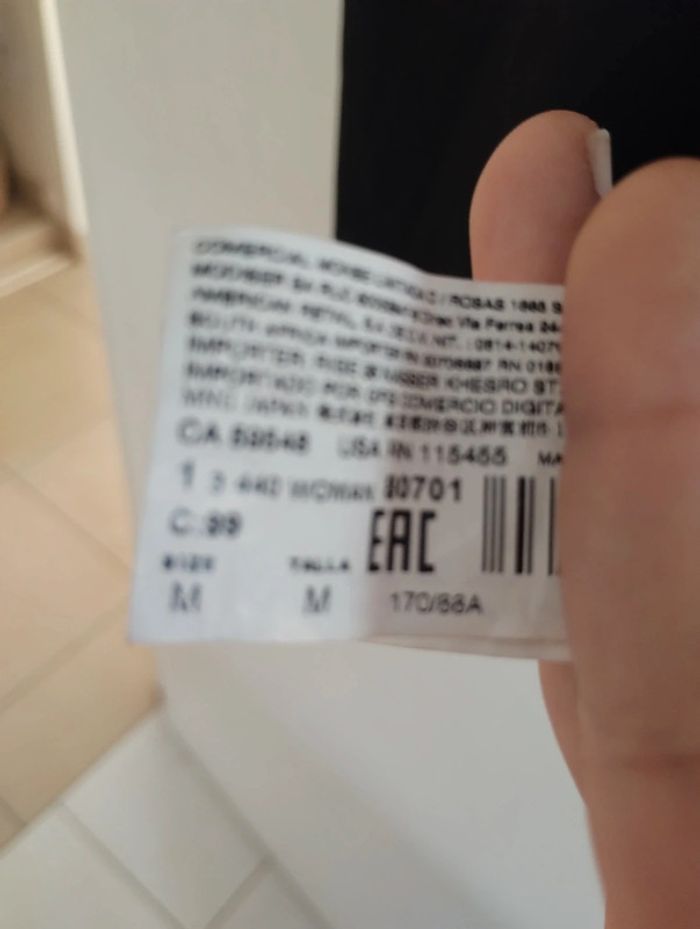 Robe Mango noir Taille M - photo numéro 4