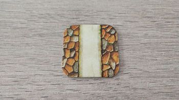 Plaque couloir droite vierge pièce détachée jeu de société Labyrinthe Ravensburger #A80