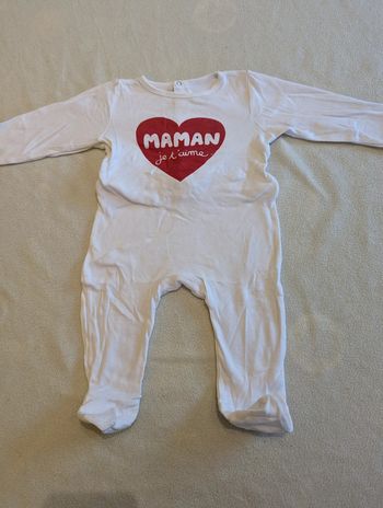 pyjama coton babibou 12 mois