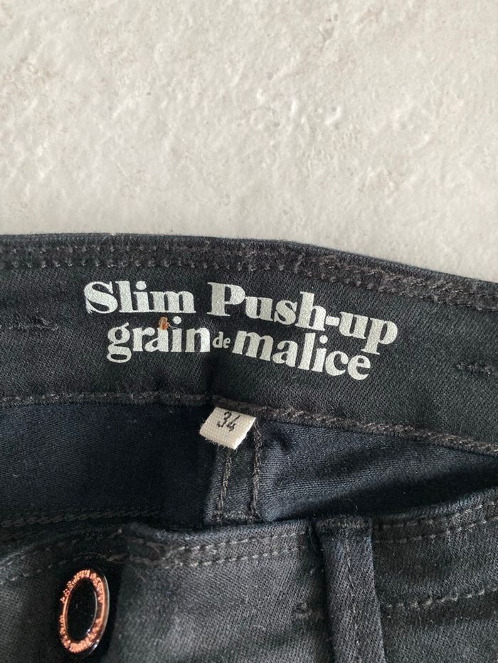 Jean slim push up