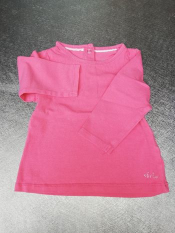 Tee-shirt manches longues 9 mois fille orchestra