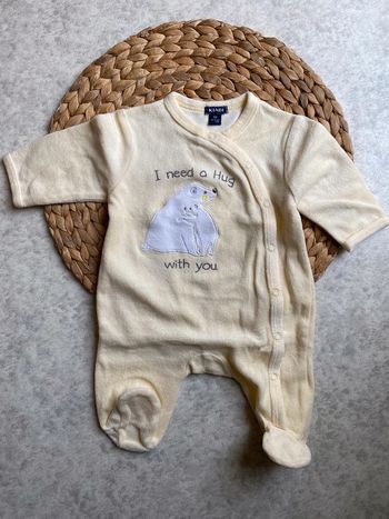 Pyjama jaune ours Kiabi