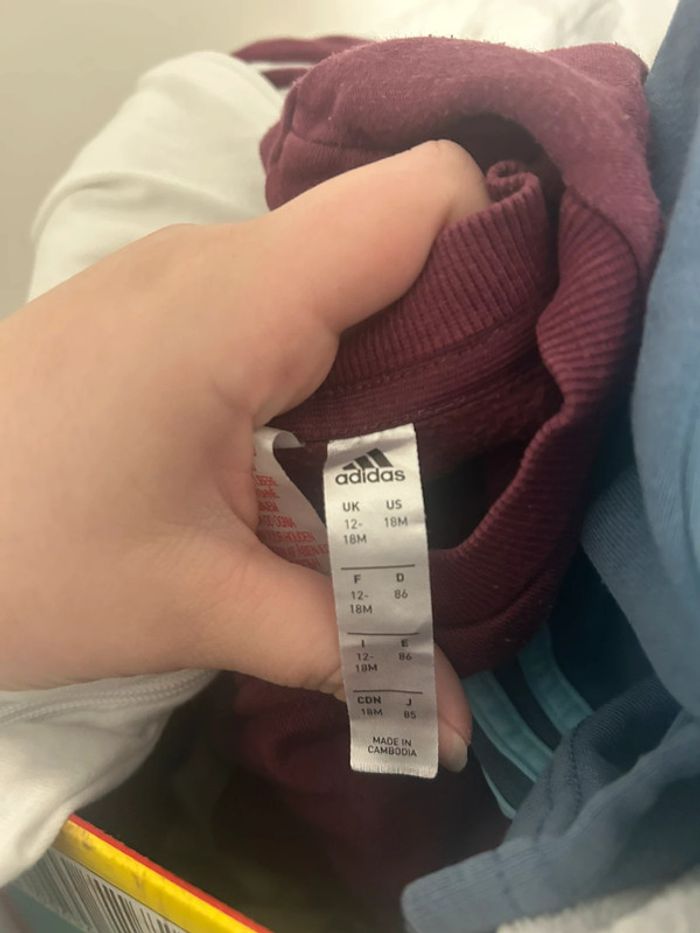 Ensemble adidas bordeaux - photo numéro 3