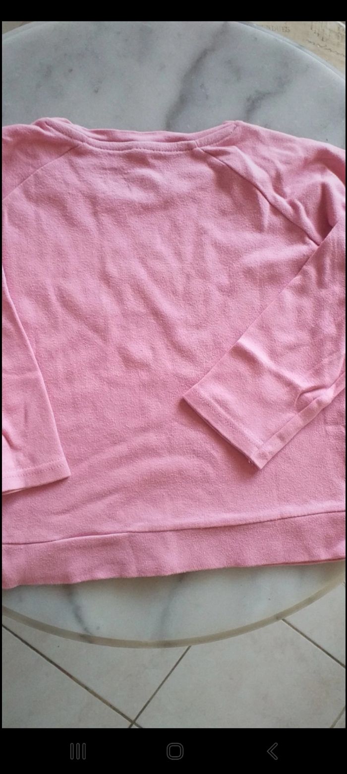 Sweat-shirt rose - photo numéro 3
