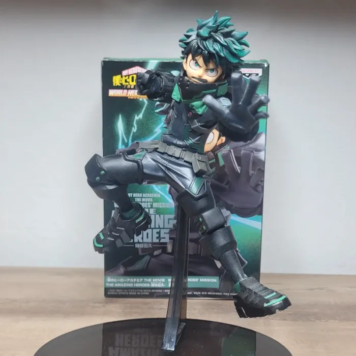 Figurine My Hero Academia The Movie The Amazing Heroes Izuku Midoriya Banpresto Bandai - photo numéro 3