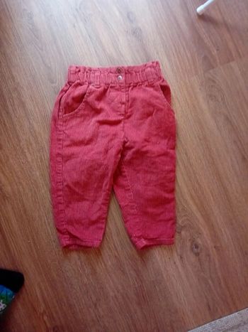 Pantalon velours 18 mois