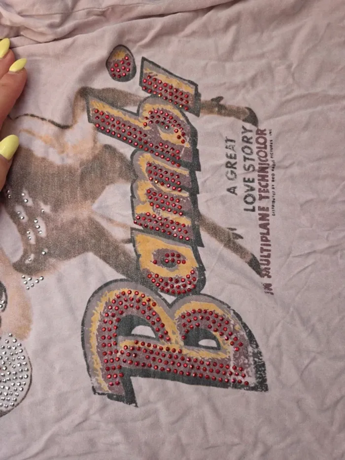 Bambi tee shirt vintage disneyland paris - photo numéro 5