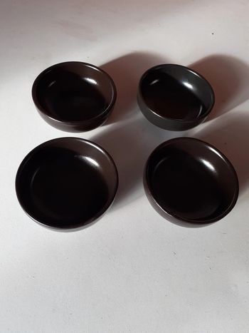 Lot 4 coupelles