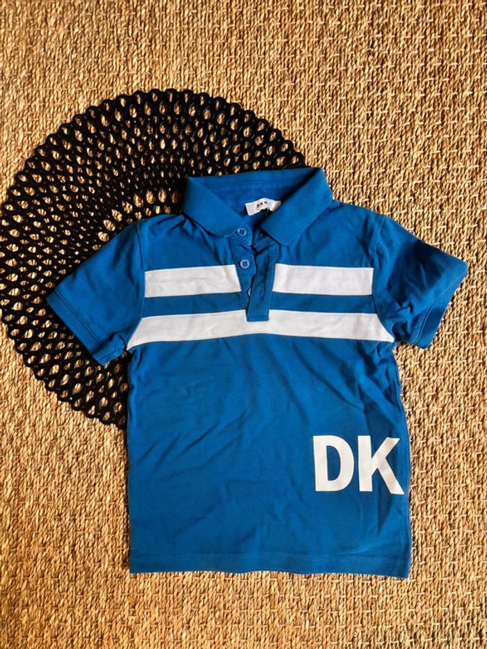 Polo bleu électrique dkny