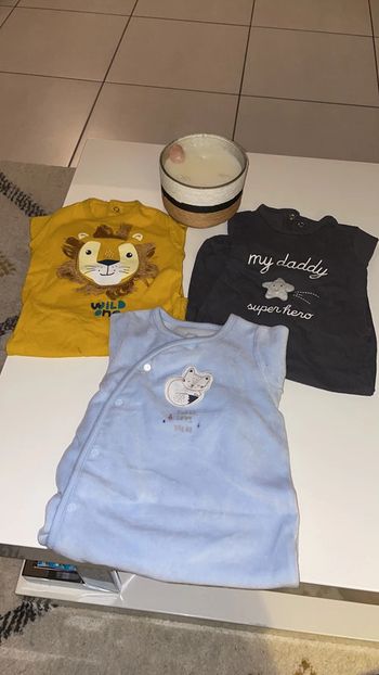 Lot 3 pyjamas 6 mois