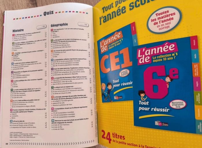 Les révisions concentrées 6e vers 5e Bordas neuf - photo numéro 10