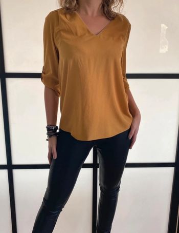 🌼💐nouveauté 🌼💐Blouse élégante moutarde Sud Express 38