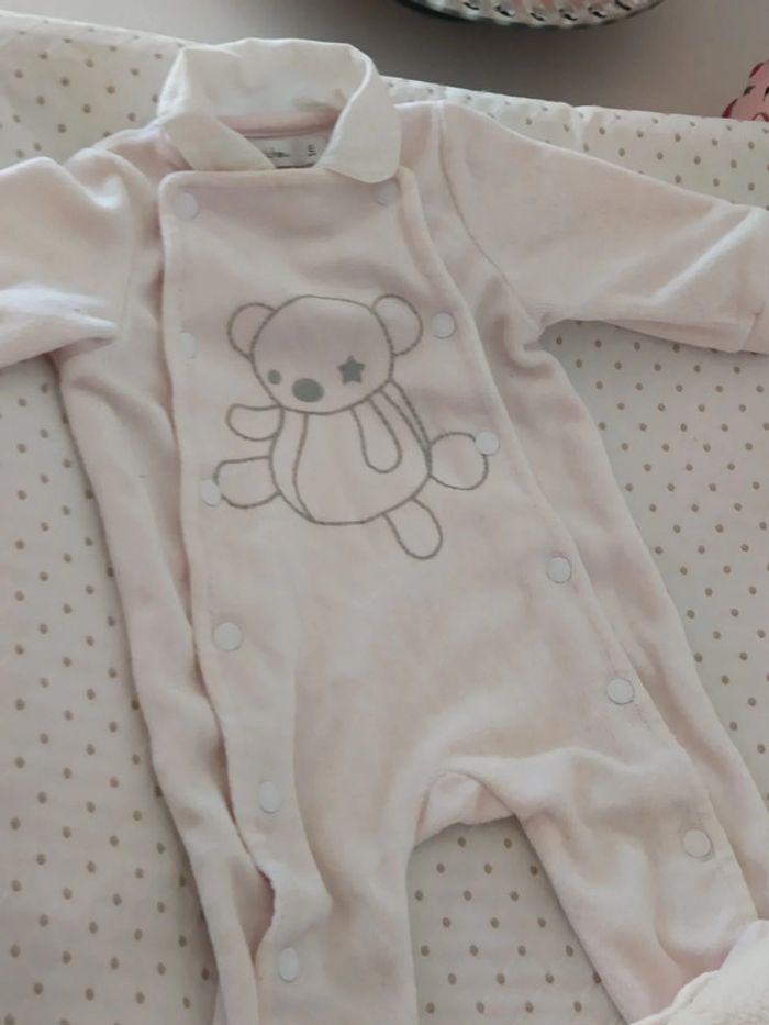 Lot de 2 grenouillères 1mois - photo numéro 7