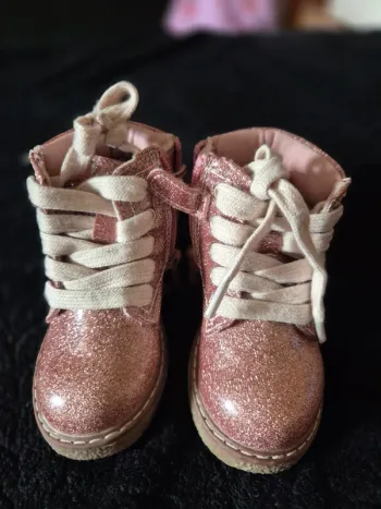 Bottines a paillette