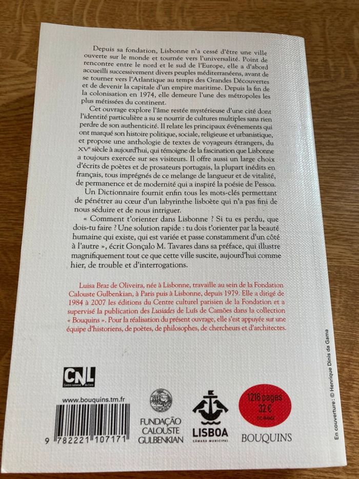 Lisbonne, promenade, anthologie & dictionnaire - photo numéro 2