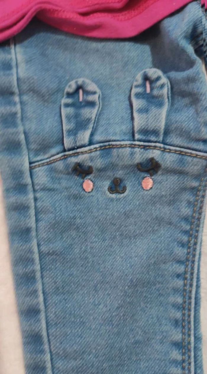 Ensemble jeans et veste 12 mois - photo numéro 5