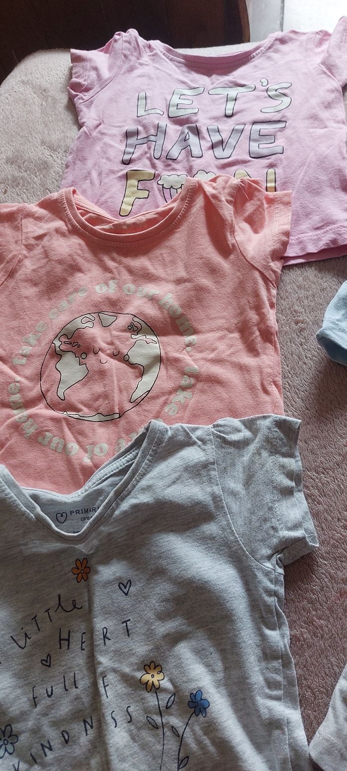 Lot  t-shirt 9 mois - photo numéro 4