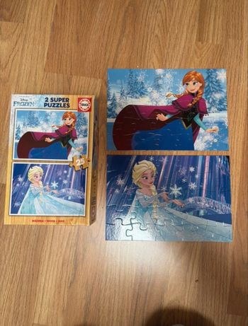 2 super Puzzle en bois