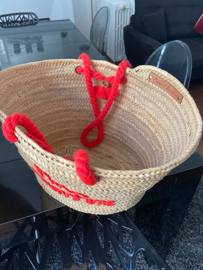 Lot 2 Grands paniers neufs artisanal Marrakech - photo numéro 2