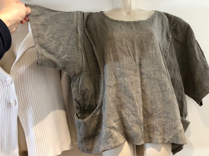 Blouse tunique taille unique insein Créative mode