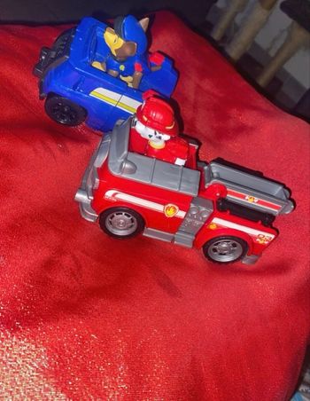 Figurines et véhicules pat patrouille