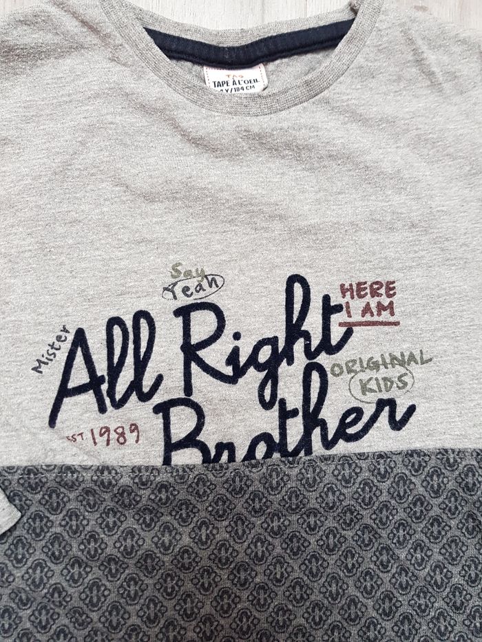 Tee-shirt garçon 4 ans - photo numéro 3