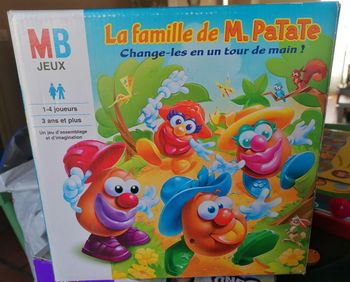 Jeu la famille de mr patate