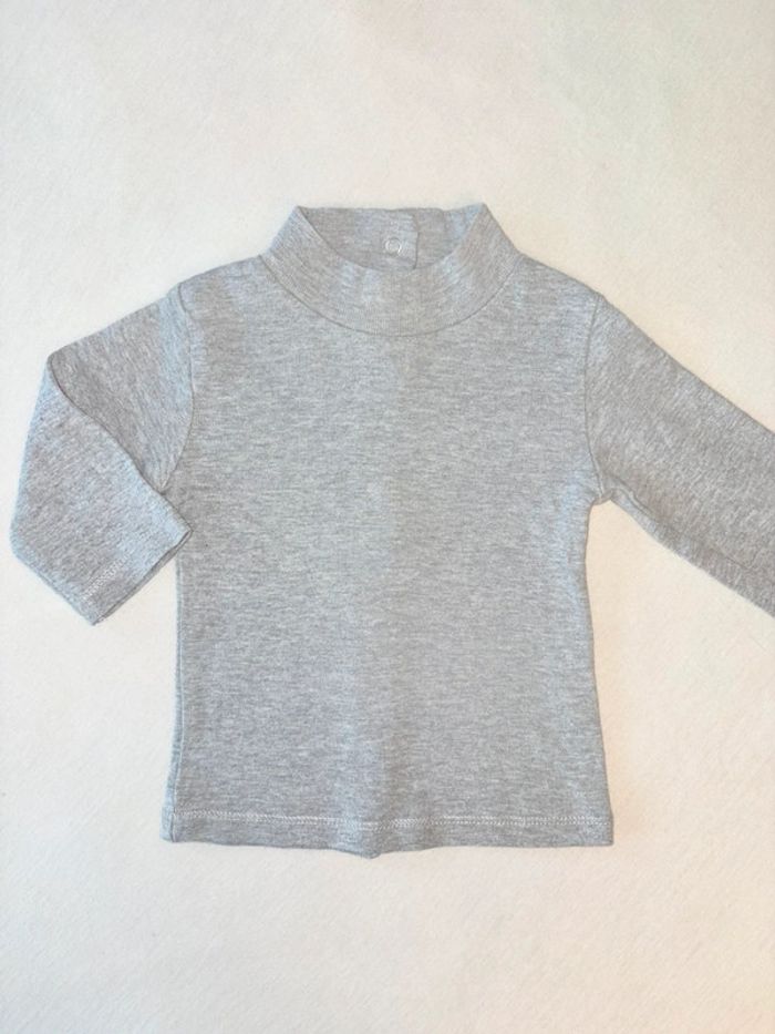 T-shirt manche longue 3 mois - photo numéro 2