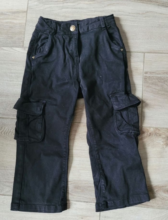 Ensemble pull doré et pantalon coupe Cargo taille 4 ans - photo numéro 6