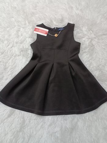 Robe neuve fille 3 ans noir original marines
