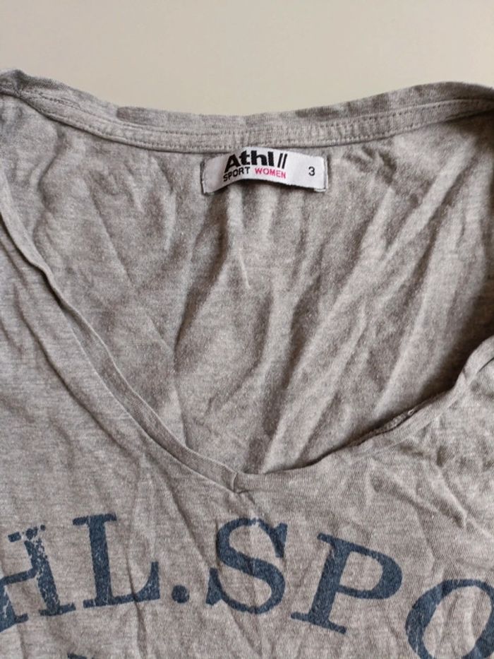 T-shirt manches courtes taille 3 athl - photo numéro 3