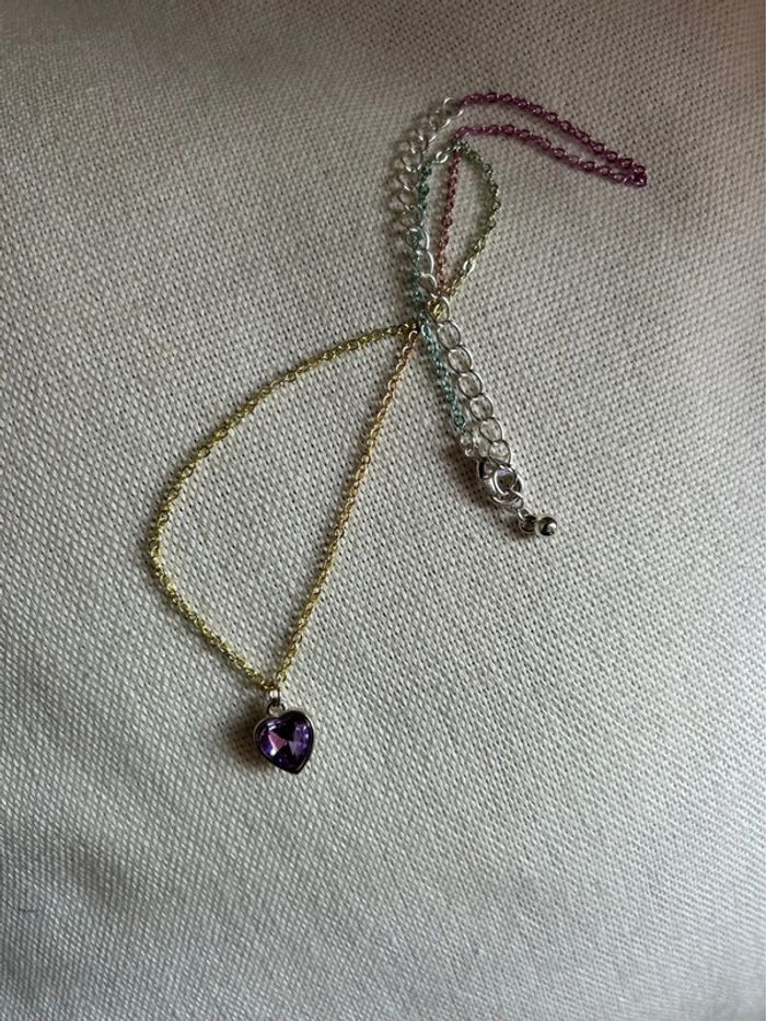 Collier cœur enfant - photo numéro 4