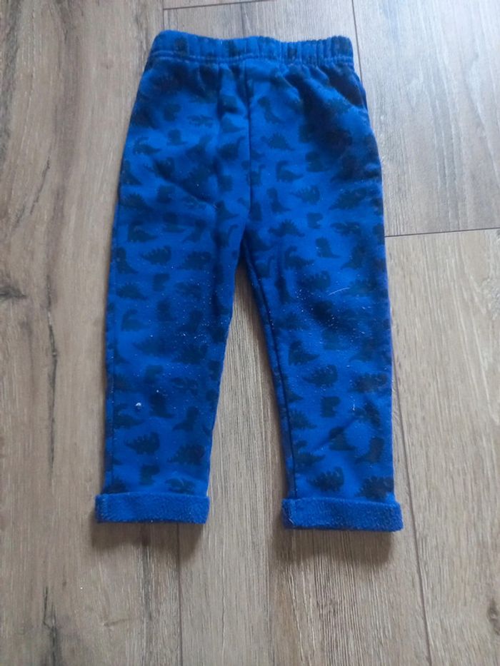 Pantalon molleton bleu