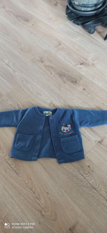 Gilet 6 mois polaire