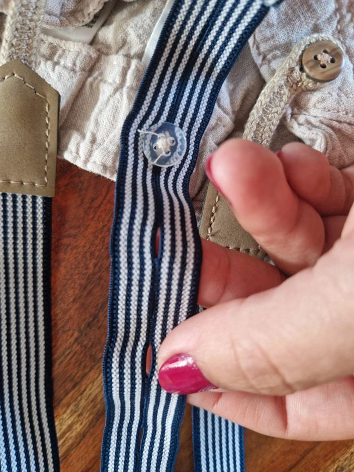 Short à bretelles amovibles 18 mois - photo numéro 4