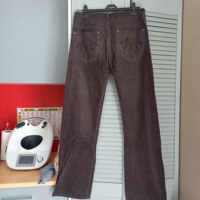 Pantalon marron we - photo numéro 2