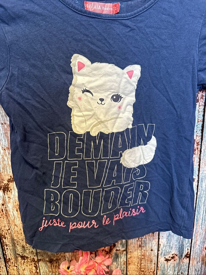 T-shirt manche courte Tissaia taille 6 ans - photo numéro 2
