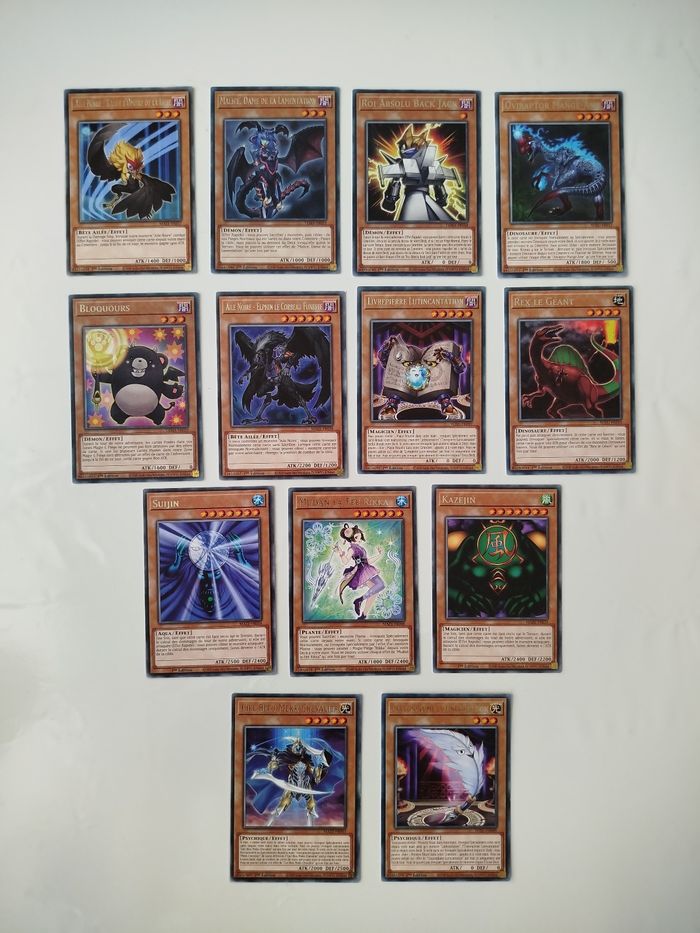 Lot cartes Yu-Gi-Oh