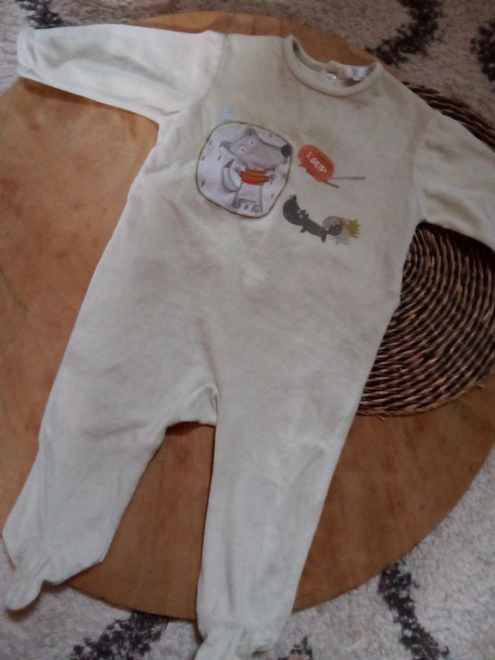 Pyjama vert clair 18 mois