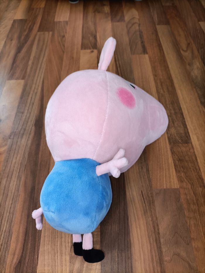 Grande peluche Peppa Pig - Georges - photo numéro 3