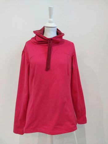 Sweat-shirt chaud hiver col roulé quechua femme taille L