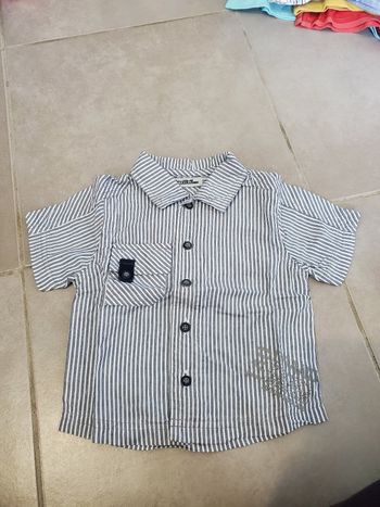 Chemise tape à l'œil 6 mois