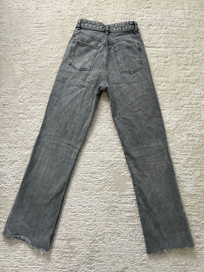 jeans gris Zara 34